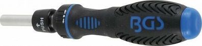 Ratschen-Drehgriff für Bits, umschaltbar | Abtrieb Innensechskant 6,3 mm (1/4")