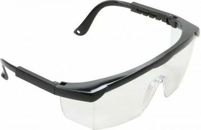 12 x Schutzbrille mit verstellbarem Bügel | transparent