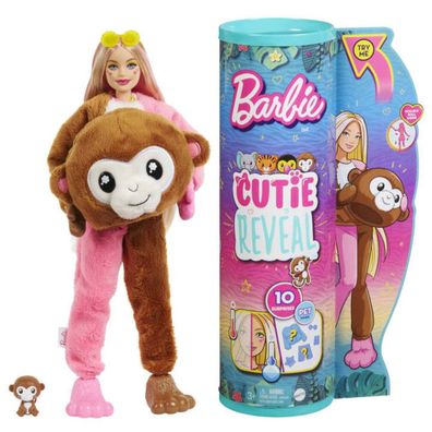 Barbie Cutie Reveal Dschungel Serie - Äffchen
