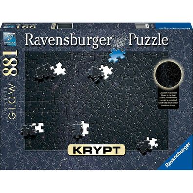 Ravensburger Shining Puzzle Crypt Cosmic Glow 881 Teile