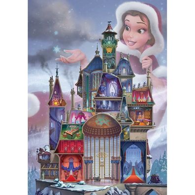 Puzzle Disney Castle: Belle (1000 Teile)