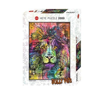 2000 Teile Puzzle - Jolly Pets: Herz des Löwen