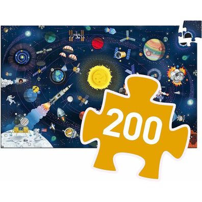 DJECO Puzzle Beobachtung: das Universum 200 Teile