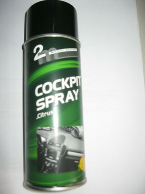 Cockpitpflege - 400ml Aerosol mit Silikon-Zitrone