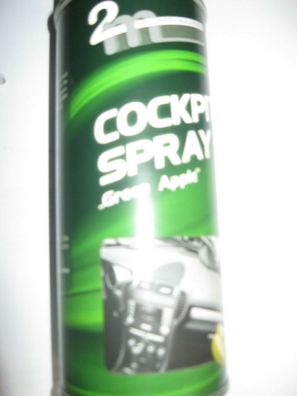 Cockpitpflege - 400ml Aerosol ohne Silikon-green Apple