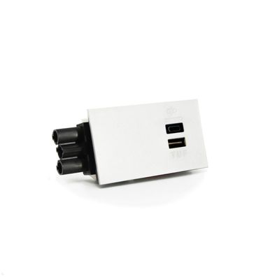 Dataflex Bento Desktop Locker Zubehör USB A/ C Ladestation 30W (26.100), weiß