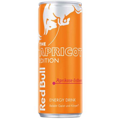 Red Bull Energy Drink The Apricot Edition Aprikose Erdbeere 250ml