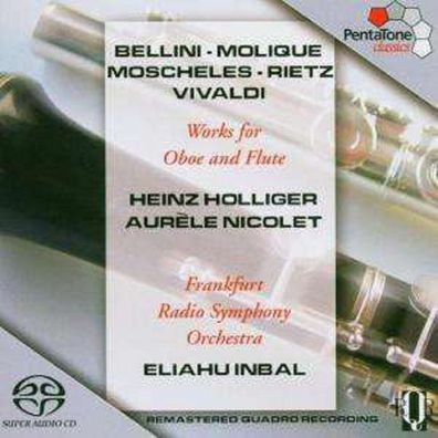 Vincenzo Bellini (1801-1835): Heinz Holliger spielt Oboenkonzerte - Pentatone 082794