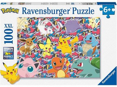 Merc Puzzle Pokemon Bereit zu kämpfen 100 Teile Ravensburger - Ravensburger 13338