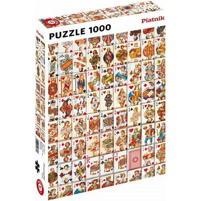 Piatnik Puzzle Spielkarten 1000 Teile
