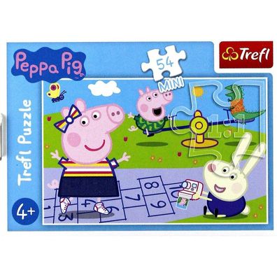 TREFL Puzzle Peppa Pig: Hüpfende Puppe 54 Teile