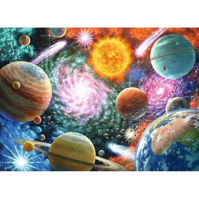 Kinderpuzzle Sterne und Planeten (100 Teile)