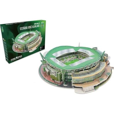 Stadium 3D Replica 3D-Puzzle José Alvalade Stadion - FC Sporting CP 116 Teile