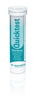 Bayrol Quicktest Teststreifen Chlor pH Alkalinität Algizid 50 Stk. Analyse Pool
