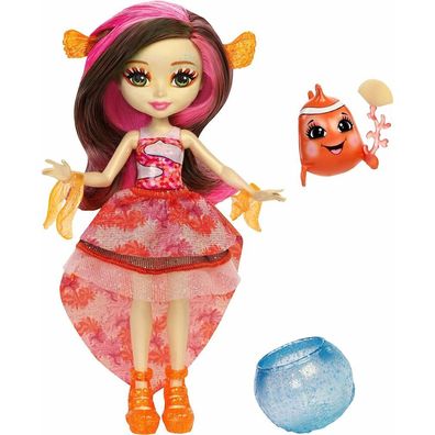 Enchantimals Clarita Clownfish Doll& Cackle Water Doll Toys
