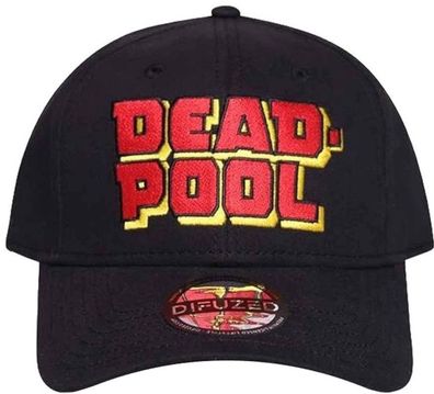 Deadpool Marvel Baseball Cap Kappe Mütze Marvels Comics Difuzed Deadpool Logo Caps