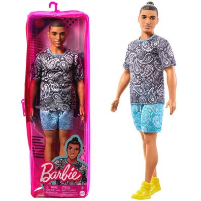 Ken Puppe Bun & Paisley | Barbie HJT09 | Mattel Fashionistas 204