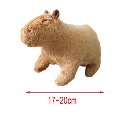 Plüschtier Capybara Kuscheltier Stofftier Doll Puppe Spielzeug fur Kinder Braun