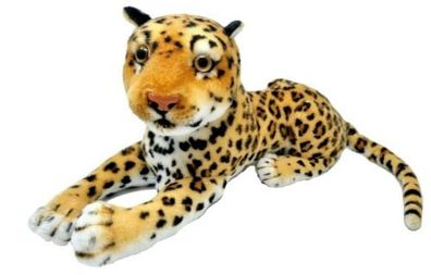 Deluxe Pfoten 40 cm (16") realistisches Plüschtier Leopard Spielzeug