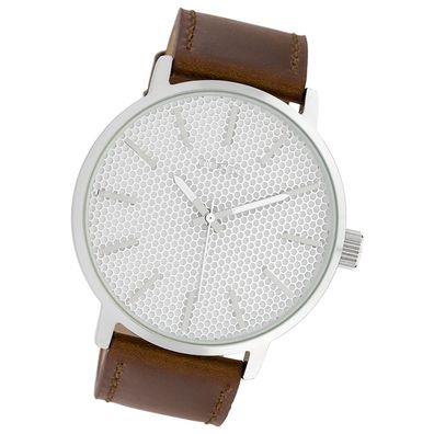 Oozoo Damen Armbanduhr Timepieces Analog Leder braun UOC10035