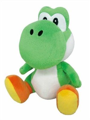6´´ Super Mario Bros Green Running Yoshi Gefüllte Plüschtierpuppe Geburtstagsgeschenk