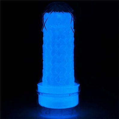 Männlicher Masturbator Lumino Blaues Licht