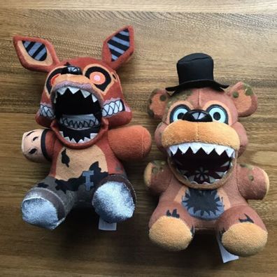FNAF Five Nights At Freddy?€?s Twisted Ones Freddy Foxy Stuffed Plush Kid Gift Toy