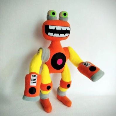 28cm My Singing Monsters Wubbox Plush Doll Soft Stuffed Toy Little Buddy Gift DE