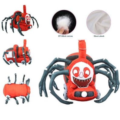 Charles Choo Choo Plüschtier Spinnenzug weiche Stoffpuppe Spielzeug