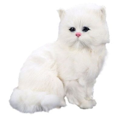 Realistische persische Katze Tiere Modelle Pluschtier Spielzeug