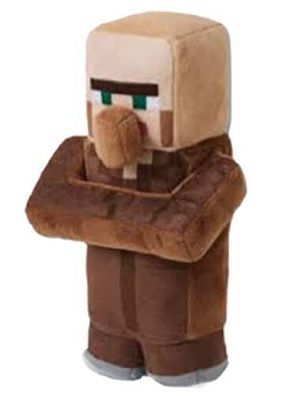 Minecraft Villager Plush Doll Stuffed Toy Game Figure 20cm KidsXMAS Gift