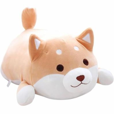 40 CM Fettes Shiba Inu Corgi Puppenkissen Hund Plüschtier Stofftier Spielzeug