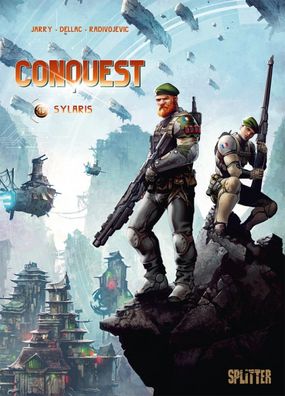 Conquest 10 Sylaris / Hardcover/ Comic/ Album/ SciFi / Splitter Verlag / Neuware
