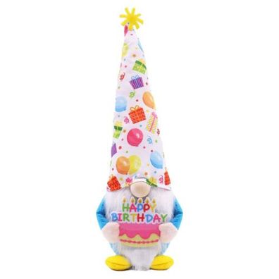 Stofftier Zwerge Spielzeug Pluschtier Happy Birthday Zwerge Wohndekorationen Ornament
