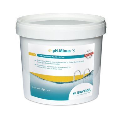 Bayrol E-pH-Minus Granulat 6 kg pH-Senker leichtlöslich schnell Pool Schwimmbad
