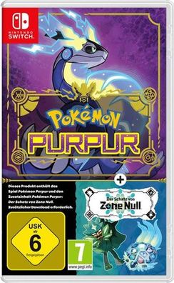 Pokemon Purpur + Schatz von Zone Null SWITCH Erweiterung als DLC - Nintendo ...