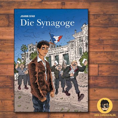 Die Synagoge/ avant-verlag / Joann Sfar / Graphic Novel / ZEITGeschichte/ NEU