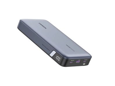 Ugreen 25.000 mAh Powerbank 145W Quick Charge USB und USB-C - Grau
