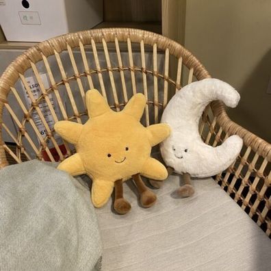 Jellycats Stil Pluschtier Sonne Mond subes Spielzeug Stofftier Samt weich Neu