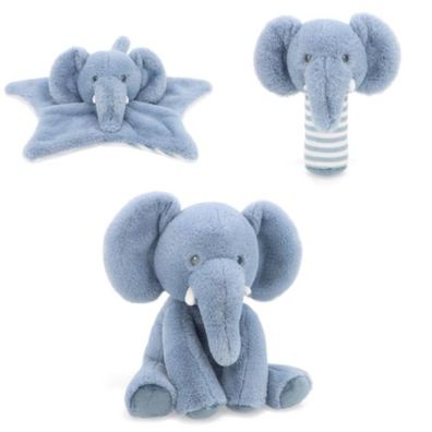 recycelte Baby Ezra Elefanten Themendecken Rasseln Pluschtier Spielzeug
