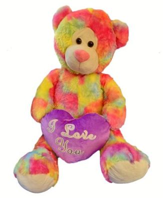 Valentinstag extra grobes Pluschtier Teddybar Geschenk I LOVE YOU