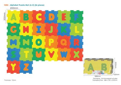 Alphabet-Puzzlematte