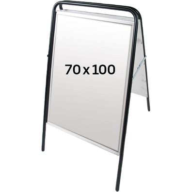 Expo Sign Kundenstopper, schwarz, 70 x 100 cm