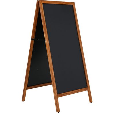 Kundenstopper, Wooden A-Board Tall mit Metalltafel