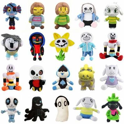 Undertale Sans Papyrus Frisk Chara Temmie Plush Stuffed Toy Kids Gifts Doll Cute