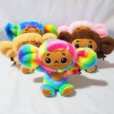 Eco Friendly 7.8/11.8in Cheburashka Plush Toy Soft Stuffed Animal Doll Kids Gift