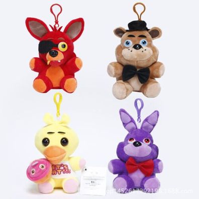New Five Nights At Freddy´s Horror Game Plush Doll Soft Keychain Kid Stuffed Toy