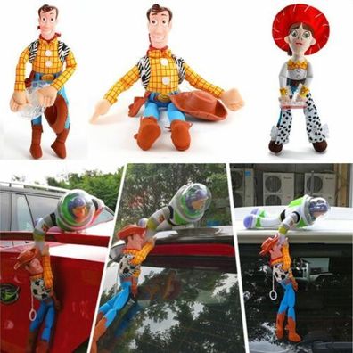 Toy Story Sheriff Woody Buzz Lightyear Autopuppen draußen Plüschtiere Spielzeug