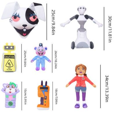 FNAF Security Breach Ruin Plush Stuffed Doll Home Decor Horror Game Kids Gifts
