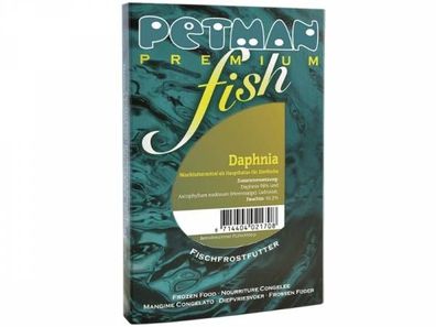 Petman fish Daphnia Fischfutter tiefgekühlt 100 g (Inhalt Paket: 50 Stück)
